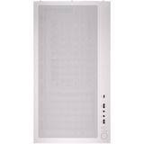 Krux  boîtier midi tower Blanc | 2x USB-A | 1x USB-C | RGB | Verre Trempé