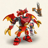 LEGO Ninjago Set de bataille Mech Dragon de Kai, Jouets de construction 