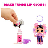 MGA Entertainment Yummiland Lip Gloss Doll Sour Sweeties - Astrid Stars, Poupée Mini poupée, Femelle, 4 an(s), Garçon/Fille, Multicolore