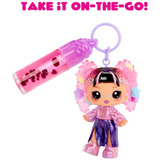 MGA Entertainment Yummiland Lip Gloss Doll Sour Sweeties - Astrid Stars, Poupée Mini poupée, Femelle, 4 an(s), Garçon/Fille, Multicolore