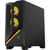 MSI 00B94221-608, PC gaming Noir/transparent