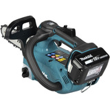 Makita Tronçonneuse à batterie avec poignée supérieure DUC258Z02, 18 Volts, Scie à chaîne Rouge
