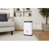 Meaco Dry Arete One 10L Déshumidificateur à compresseur et purificateur d'air Blanc/Beige