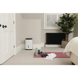 Meaco Dry Arete One 10L Déshumidificateur à compresseur et purificateur d'air Blanc/Beige