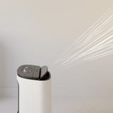 Meaco MecoDry Arete Two 12L Déshumidificateur et Purificateur d'air Blanc/Noir