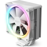 NZXT T120 RGB Refroidisseur CPU Blanc, LED RGB, connecteur ventilateur PWM 4 broches