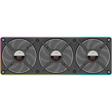 Ocypus Sigma F36 ARGB ventilateurs de boîtier Noir, 3 pièces, 365 x 28 x 125 mm, PWM
