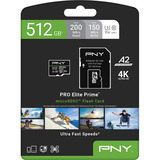 PNY P-SDU512V32200PEP-GE, Carte mémoire Noir/Vert