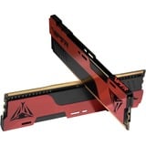 Patriot PVE2432G266C6K module de mémoire 32 Go 2 x 16 Go DDR4 2666 MHz, Mémoire vive Rouge/Noir, 32 Go, 2 x 16 Go, DDR4, 2666 MHz, 288-pin DIMM