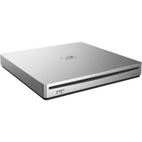 Pioneer BDR-XS07TS lecteur de disques optiques, Graveur Blu-ray externe Argent, Fente, horizontale, PC de bureau/PC portable, EIDE/ATAPI, BD, BD-R, BD-R DL, BD-RE, CD-R, CD-RW, DVD+R, DVD+R DL, DVD+RW, DVD-R, DVD-R DL, DVD-RAM, DVD-RW, 4 Mo