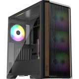 RAIJINTEK  boîtier midi tower Noir | 2x USB-A | 1x USB-C | RGB | Window