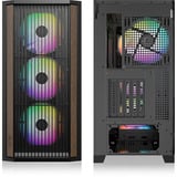 RAIJINTEK  boîtier midi tower Noir | 2x USB-A | 1x USB-C | RGB | Window