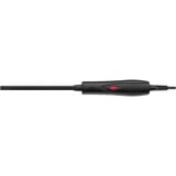 Rowenta X KARL LAGERFELD CF311L Fer à boucler À chaleur Noir, Rouge 25 W 1,8 m, Fer à friser Noir/Rouge, Fer à boucler, À chaleur, Forme de baril raide, 180 °C, 30 s, Aluminium