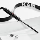 Rowenta X KARL LAGERFELD CF311L Fer à boucler À chaleur Noir, Rouge 25 W 1,8 m, Fer à friser Noir/Rouge, Fer à boucler, À chaleur, Forme de baril raide, 180 °C, 30 s, Aluminium