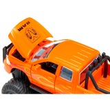 SIKU SUPER - RAM 1500 avec pneus ballon, Modèle réduit de voiture Orange, Échelle 1:50