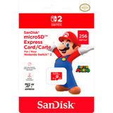 SanDisk Nintendo Switch 2 mircoSD Express Card 256 Go, Carte mémoire 