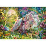 Schmidt Spiele Voyage de rêve avec licorne, Puzzle 