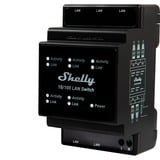 Shelly Commutateur LAN 5 Ports 10/100 Mbit, Switch Noir