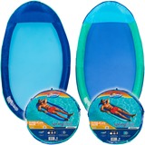 Spin Master SWIMWAYS - MATELAS PISCINE ET PLAGE - SPRING FLOAT ORIGINAL - Flotteur Gonflable En Tissu - Gonflage Facile Et Rapide - 6060919 - Matelas Semi-Immergé - Adultes Jeunes 15 ans et + - Couleur Aléatoire, Matelas pneumatique Bleu