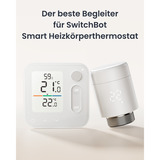 SwitchBot Panneau Climat Intérieur, Panneau de contrôle Blanc