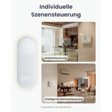 SwitchBot Panneau Climat Intérieur, Panneau de contrôle Blanc