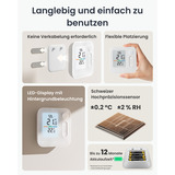 SwitchBot Panneau Climat Intérieur, Panneau de contrôle Blanc