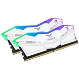 Team Group DELTA RGB DDR5 module de mémoire 32 Go 2 x 16 Go 6400 MHz ECC, Mémoire vive Blanc, 32 Go, 2 x 16 Go, DDR5, 6400 MHz, 288-pin DIMM