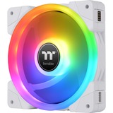 Thermaltake SWAFAN EX14 RGB PC Cooling Fan White TT Premium Edition, Ventilateur de boîtier Blanc