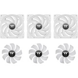 Thermaltake SWAFAN EX14 RGB PC Cooling Fan White TT Premium Edition, Ventilateur de boîtier Blanc
