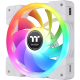 Thermaltake SWAFAN EX14 RGB PC Cooling Fan White TT Premium Edition, Ventilateur de boîtier Blanc