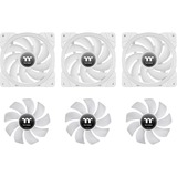 Thermaltake SWAFAN EX14 RGB Ventilateur de refroidissement PC Blanc TT Édition Premium ventilateurs de boîtier Blanc, 3 pièces, 140 x 140 x 25 mm
