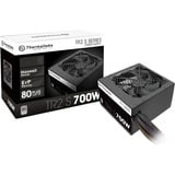 Thermaltake TR2 S alimentation  700 watt Noir, 2x PCIe, 700 W, 230 V, 50 - 60 Hz, 9 A, Actif, 120 W