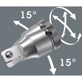 Wera 8100 SA 15 Ensemble de cliquets Zyklop Comfort, 1/4", Set d'outils Noir/Vert