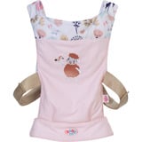 ZAPF Creation BABY born Baby Carrier Flower, Accessoires de poupée BABY born Baby Carrier Flower, Poussette pour poupée, 3 an(s)