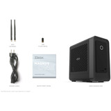 ZOTAC ZBOX-EU27507TC-BE-W5B, PC gaming Noir