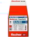 fischer Vis à bois PowerFull II 8,0x180 ZK TX VG 