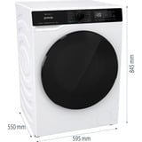gorenje G600 WD2PA964ADW/DE machine à laver avec sèche linge Pose libre Charge avant Blanc D, Machine à laver séchante Blanc, Charge avant, Pose libre, Blanc, Gauche, Noir, Noir