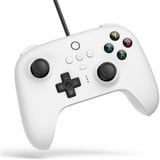 8BitDo Ultimate Wired pour Nintendo Switch, Manette de jeu Blanc