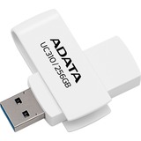 ADATA UC310-256G-RWH, Clé USB Blanc