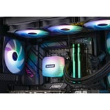 ALTERNATE Gaming-PC Window Edition • RTX 5080 • AMD Ryzen™ 7 9800X3D • 64 GB RAM, PC gaming Noir/transparent