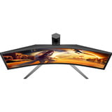 AOC CU34G4CA 34" Moniteur UltraWide gaming incurvé  Noir, 2x HDMI, 1x DisplayPort, USB, Audio, 180 Hz