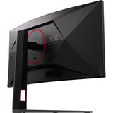 AOC  34" Moniteur UltraWide gaming incurvé  Noir