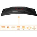 AOC  34" Moniteur UltraWide gaming incurvé  Noir