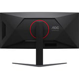AOC  34" Moniteur UltraWide gaming incurvé  Noir
