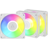 ARCTIC BioniX P12 A-RGB ventilateurs de boîtier Blanc, 3 pièces, 120 x 120 x 26 mm, PWM
