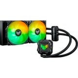 ASUS TUF GAMING LC II 240 ARGB Processeur Kit de refroidissement du liquide 12 cm Noir, Watercooling Noir, Kit de refroidissement du liquide, 12 cm, 800 tr/min, 2000 tr/min, 113,8 m³/h, Noir