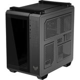 ASUS  boîtier midi tower Noir | 2x USB-A | 1x USB-C | RGB | Verre Trempé