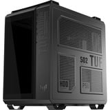 ASUS  boîtier midi tower Noir | 2x USB-A | 1x USB-C | RGB | Verre Trempé