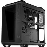ASUS  boîtier midi tower Noir | 2x USB-A | 1x USB-C | RGB | Verre Trempé