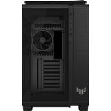 ASUS  boîtier midi tower Noir | 2x USB-A | 1x USB-C | RGB | Verre Trempé
